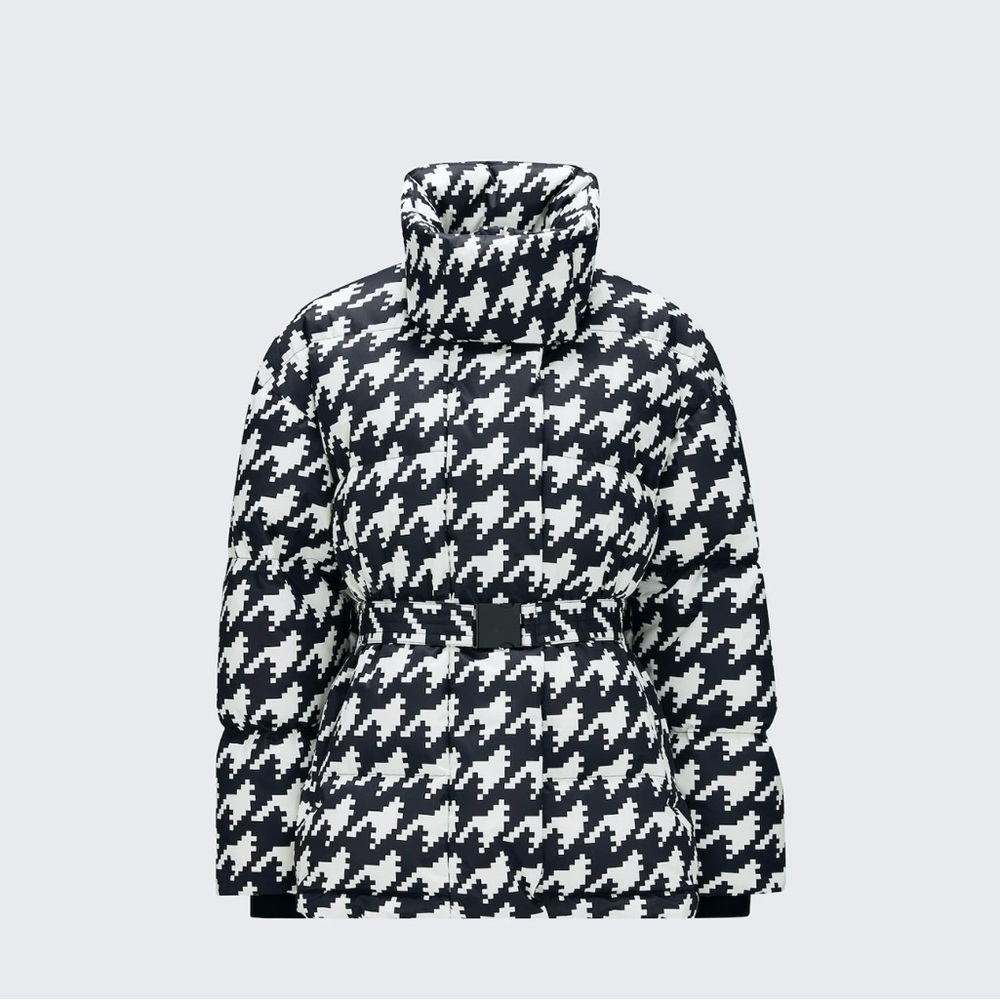 NWT Perfect Moment Houndstooth Oversized Parka III Women’s